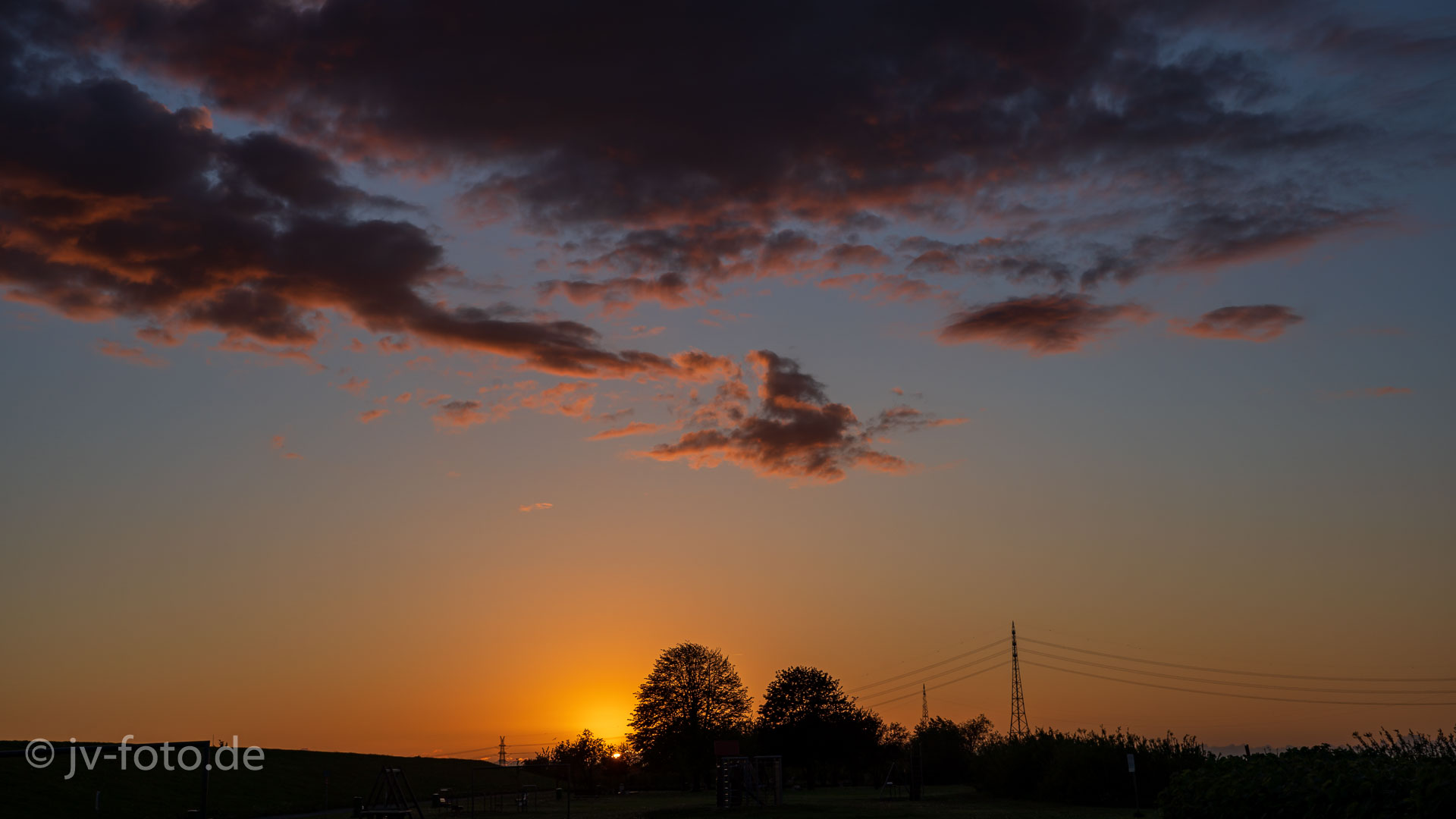 Abend am Stellplatz