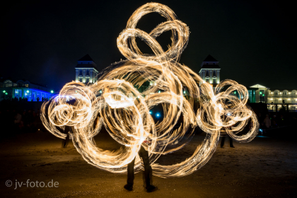 Nirriti Feuershow Rügen