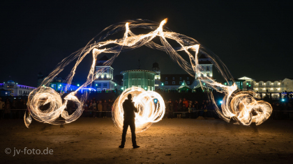 Nirriti Feuershow Rügen