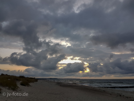 Abends am Strand
