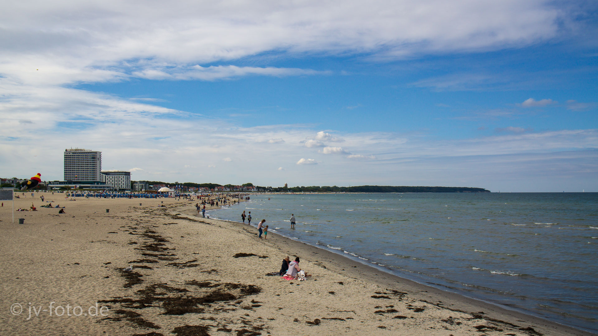 Strand von Warnemünde