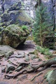 Weg durch die Schwedenlöcher