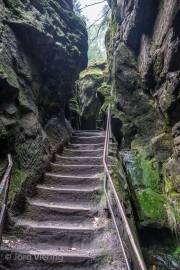 Weg durch die Schwedenlöcher