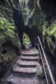 Weg durch die Schwedenlöcher