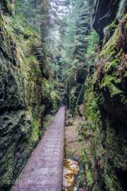 Weg durch die Schwedenlöcher