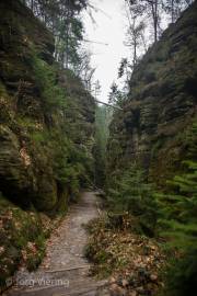 Weg durch die Schwedenlöcher