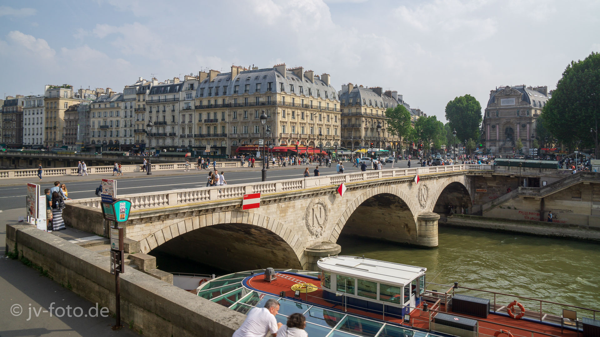 Paris Pont Saint-Michel