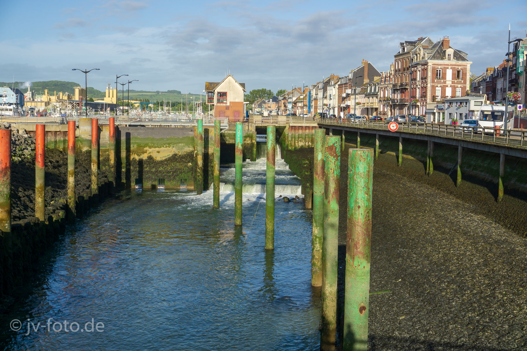Le Tréport, am Hafen
