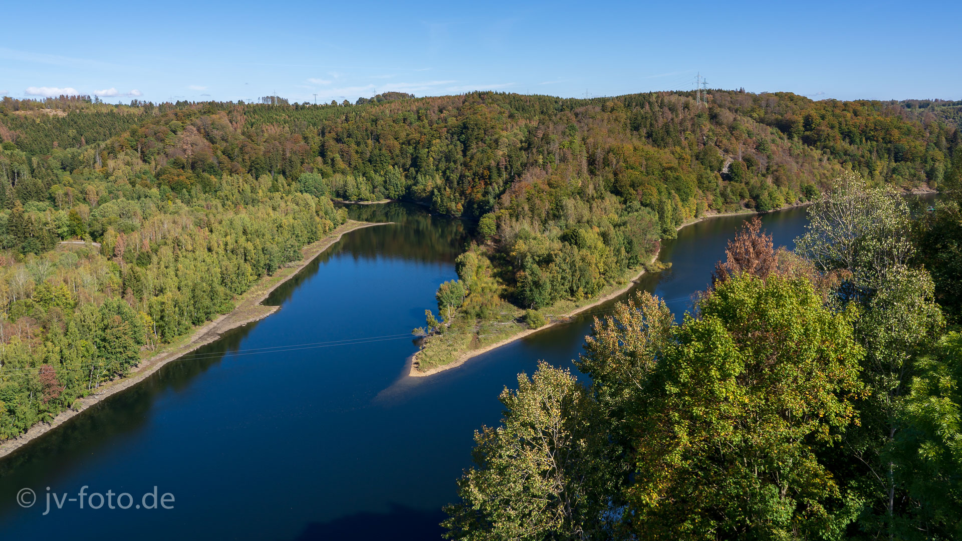 Blick ins Bodetal