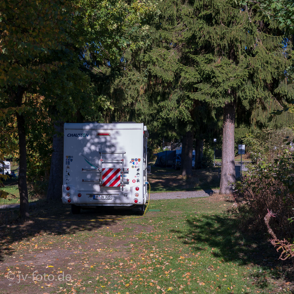Unser Stellplatz