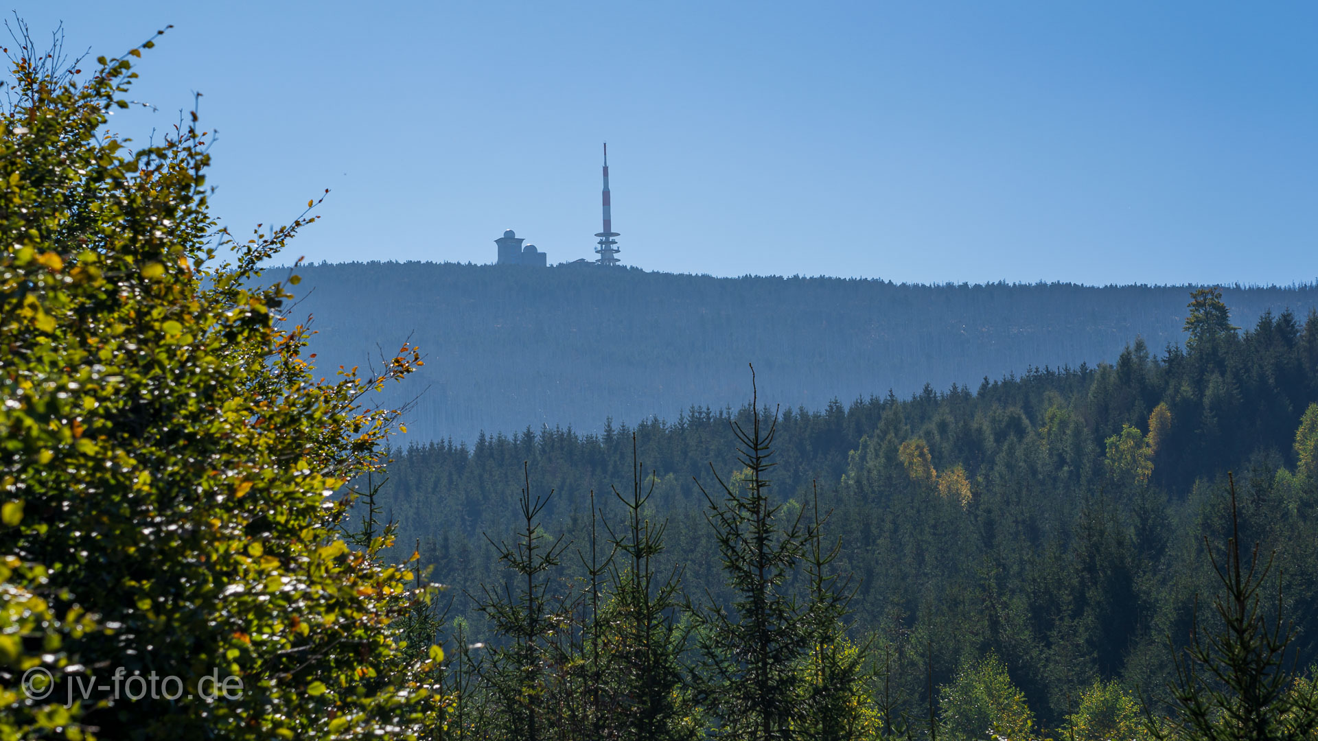 Blick zum Brocken