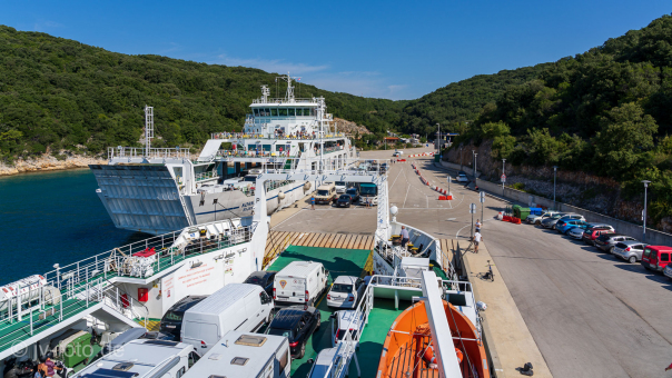 Überfahrt nach Krk