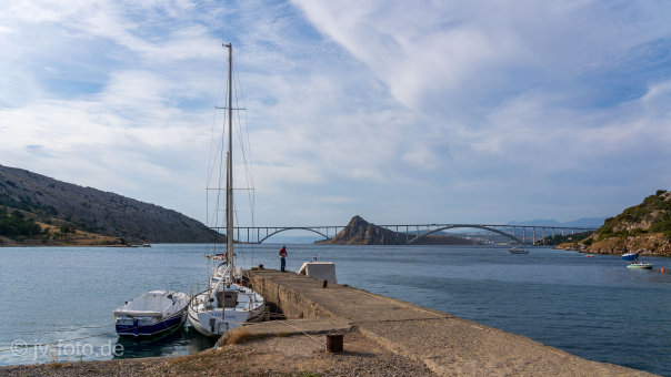 Die Brücke zum Festland