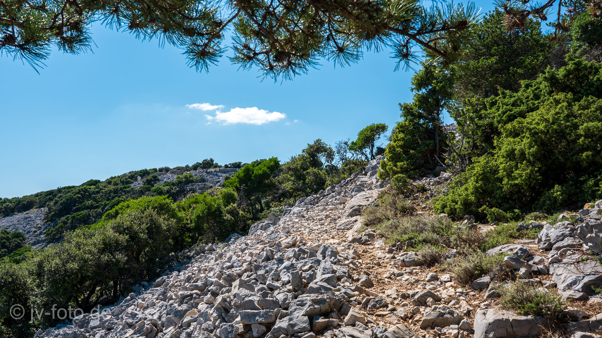 Bergwanderung auf Cres
