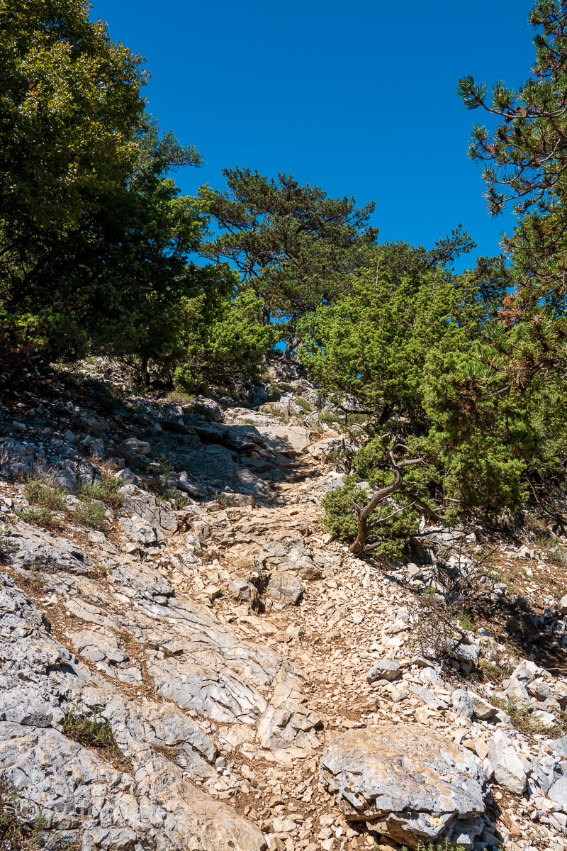 Bergwanderung auf Cres