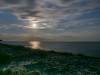 Strand von Hårbølle bei Vollmond