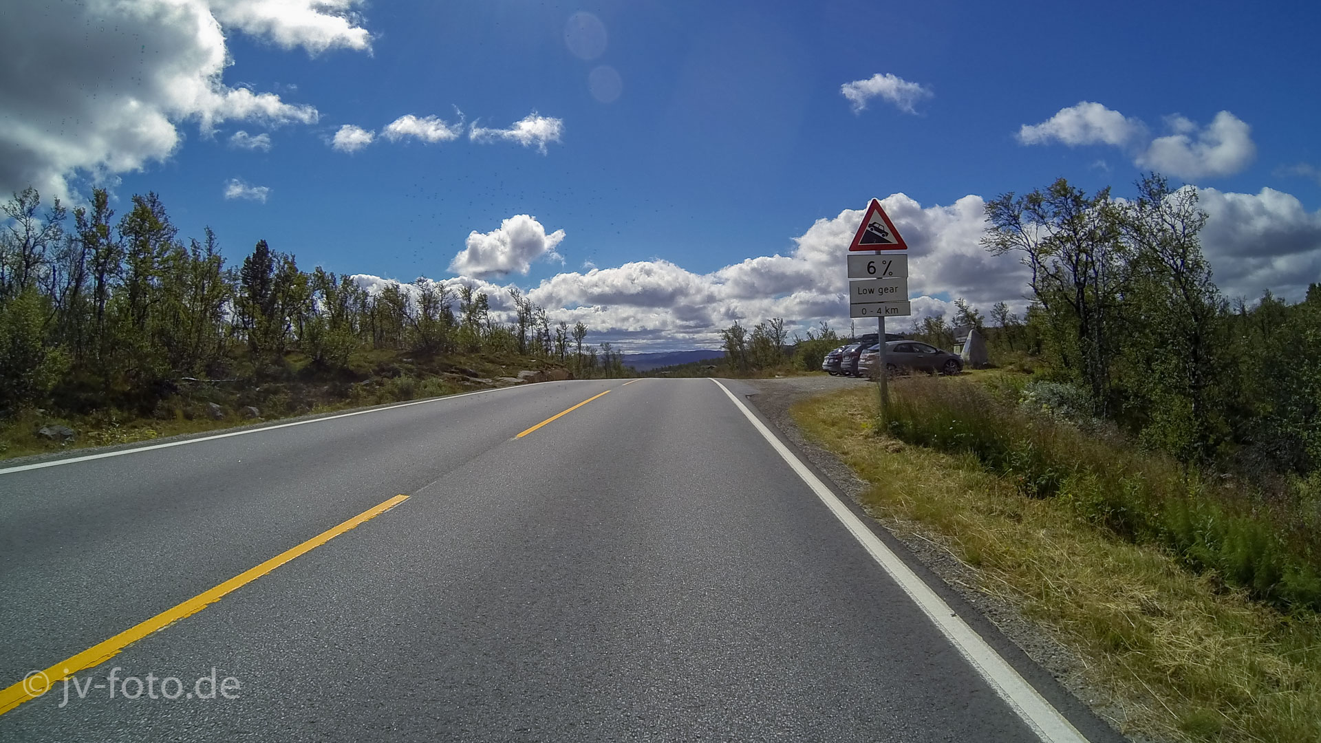 N40 in Richtung Dagali