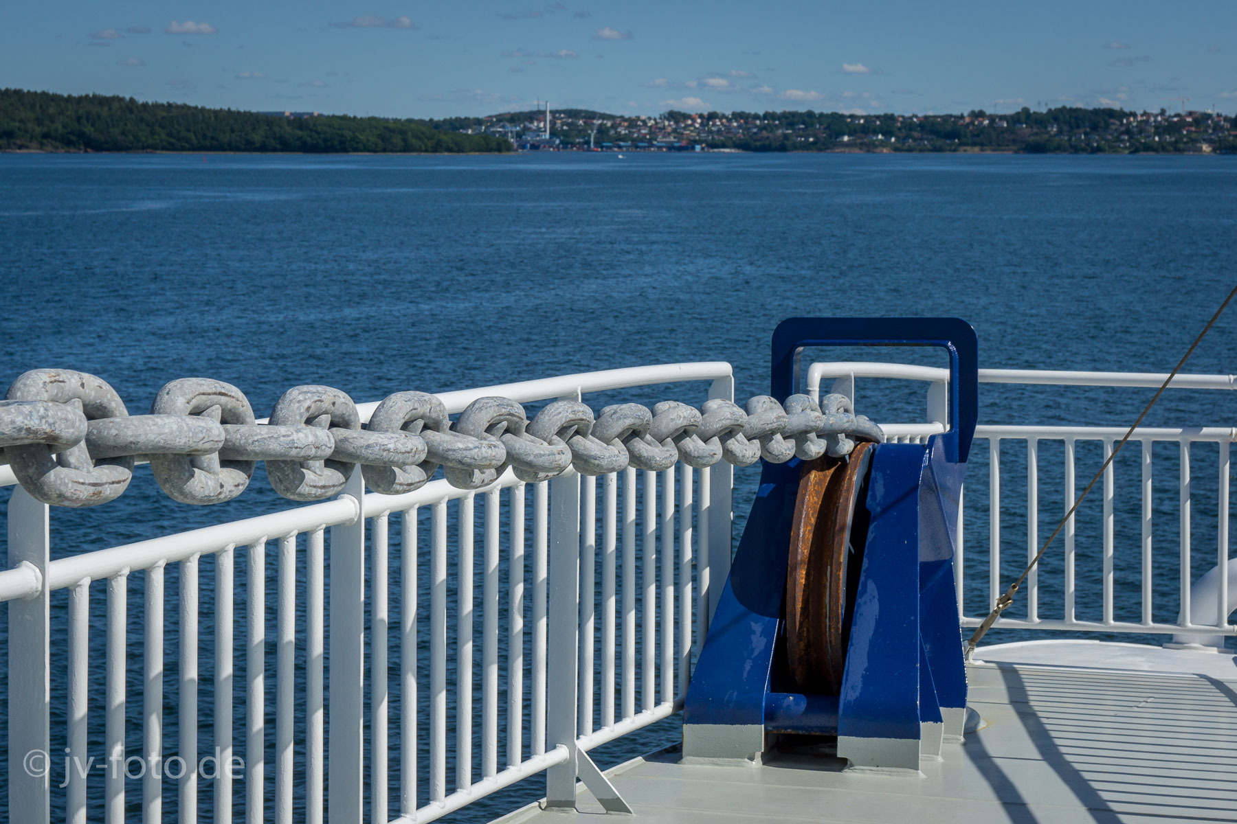 Fähre nach Moss im Oslofjord
