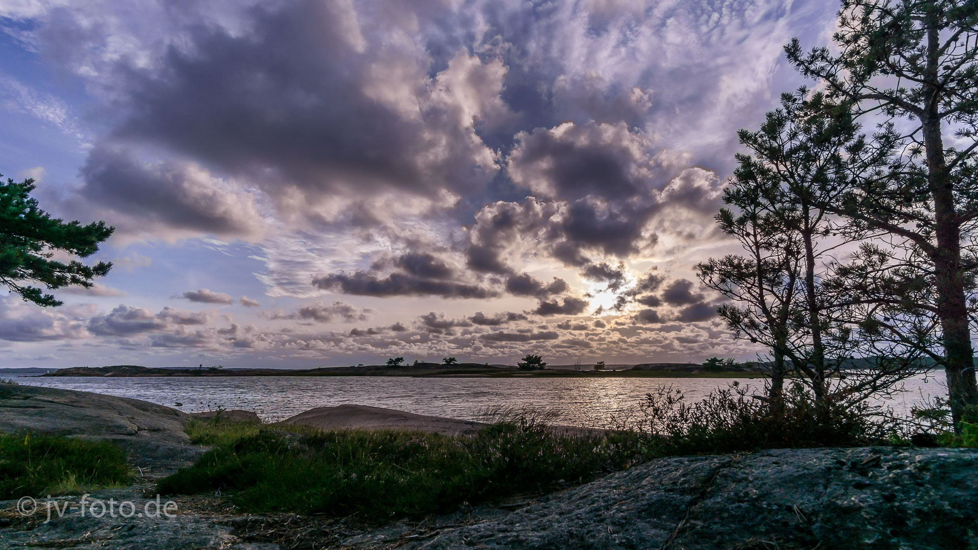 Abends am Strand