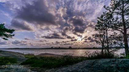 Abends am Strand