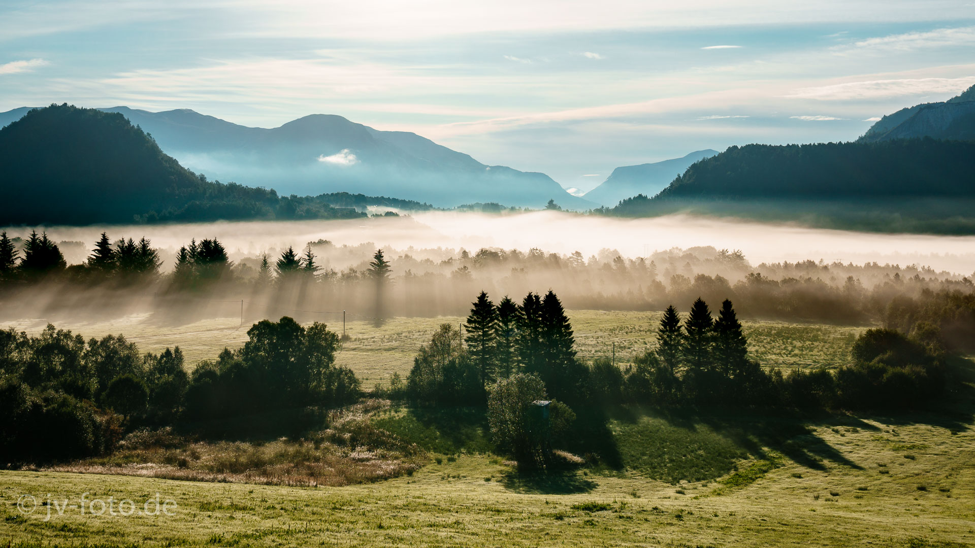 Sonnenschein am Morgen