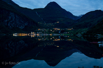 Geirangerfjord am Abend