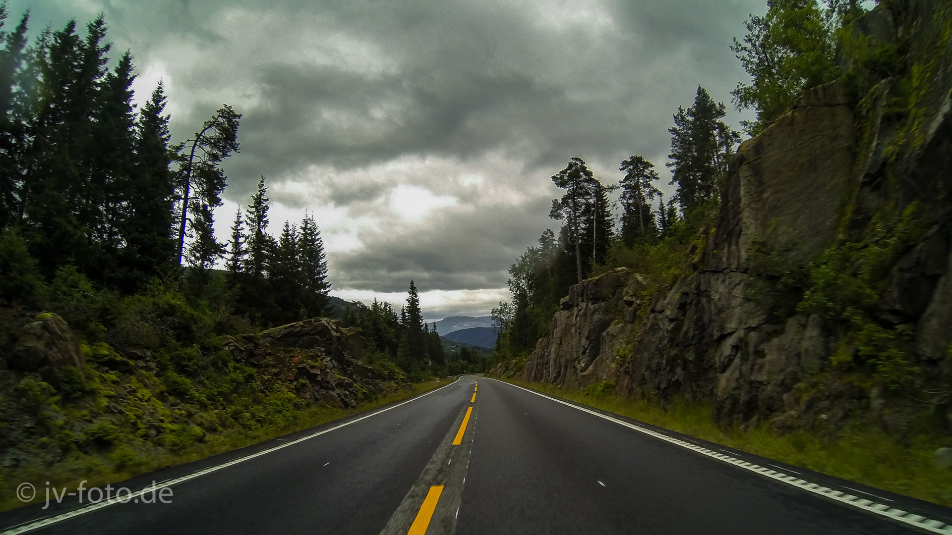 N5 in Richtung Sogndalsfjøra