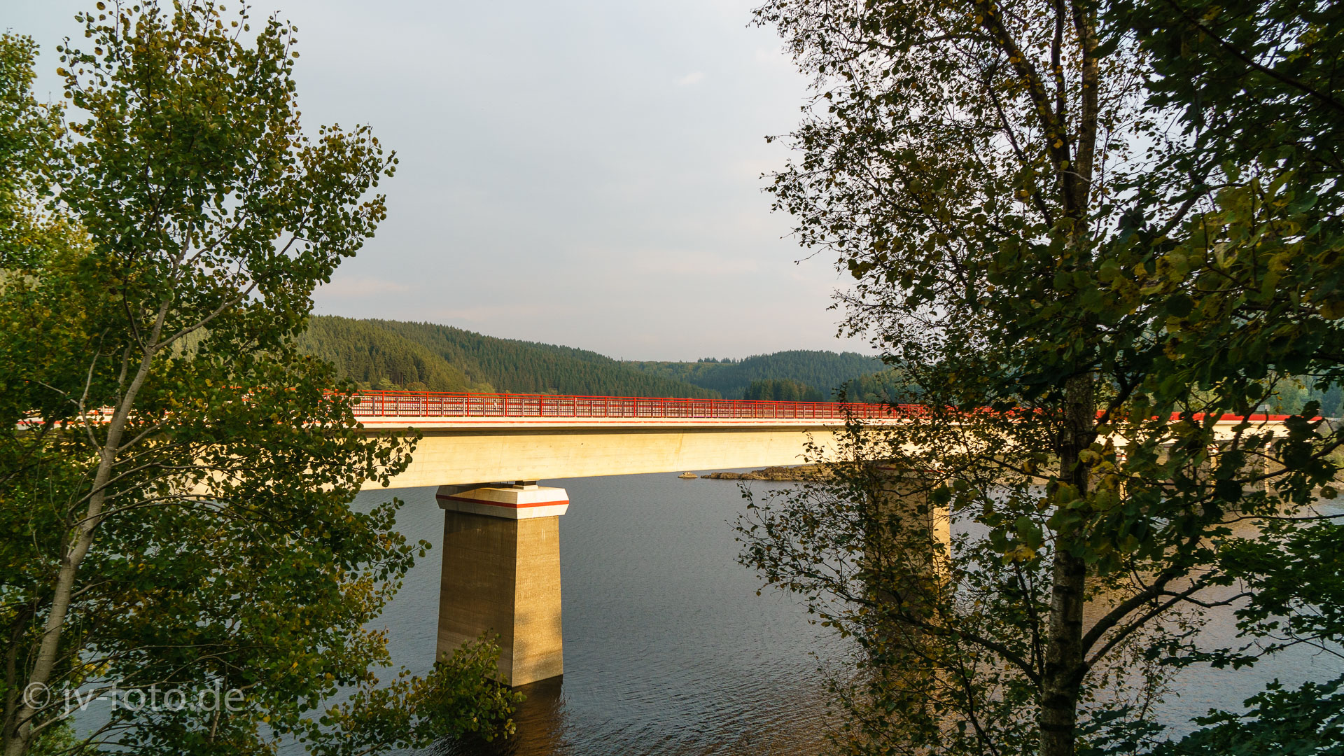 Blick auf die Okertalsperre