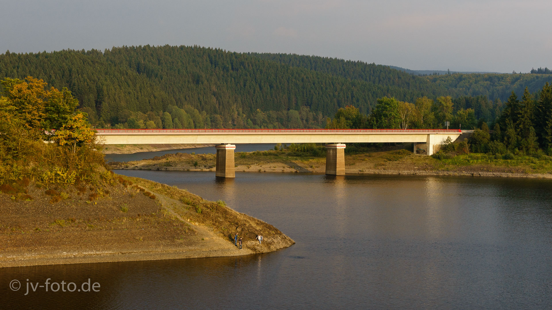 Blick auf die Okertalsperre