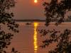 Sonnenuntergang am Plauer See