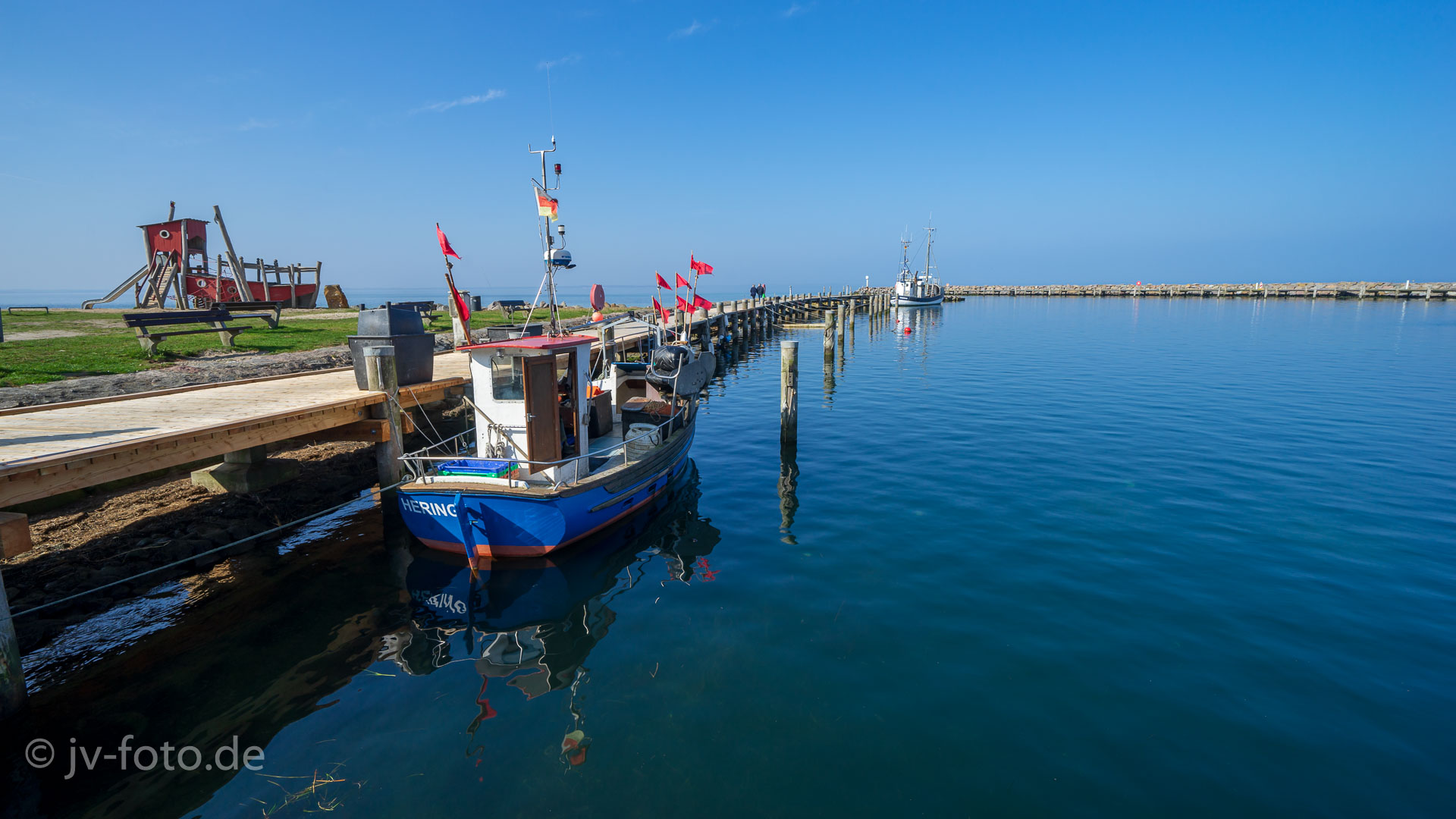 Am Hafen von Timmendorf