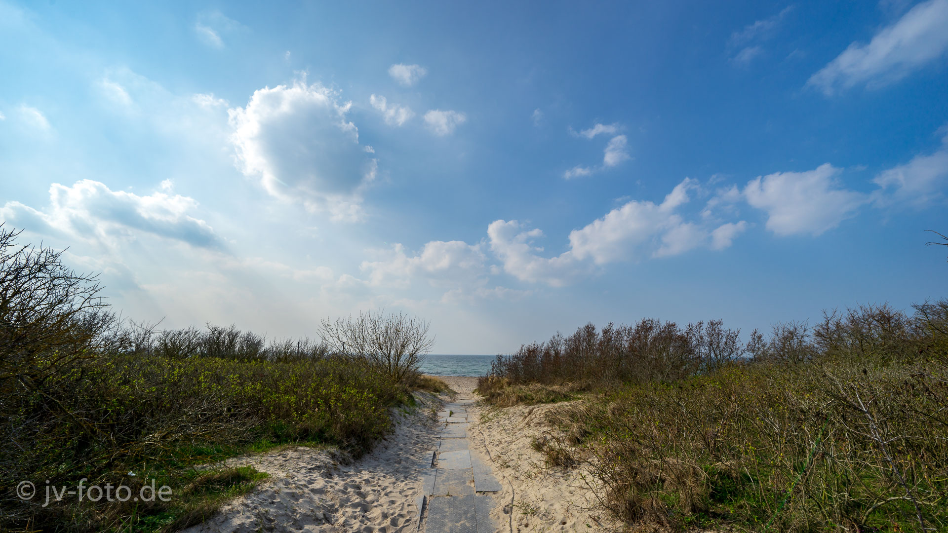 Strandzugang bei Timmendorf