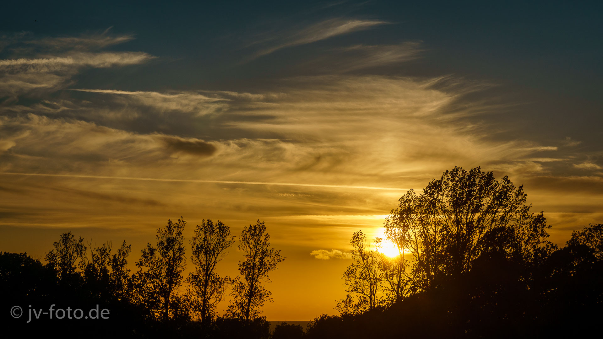 Abendstimmung an Strand