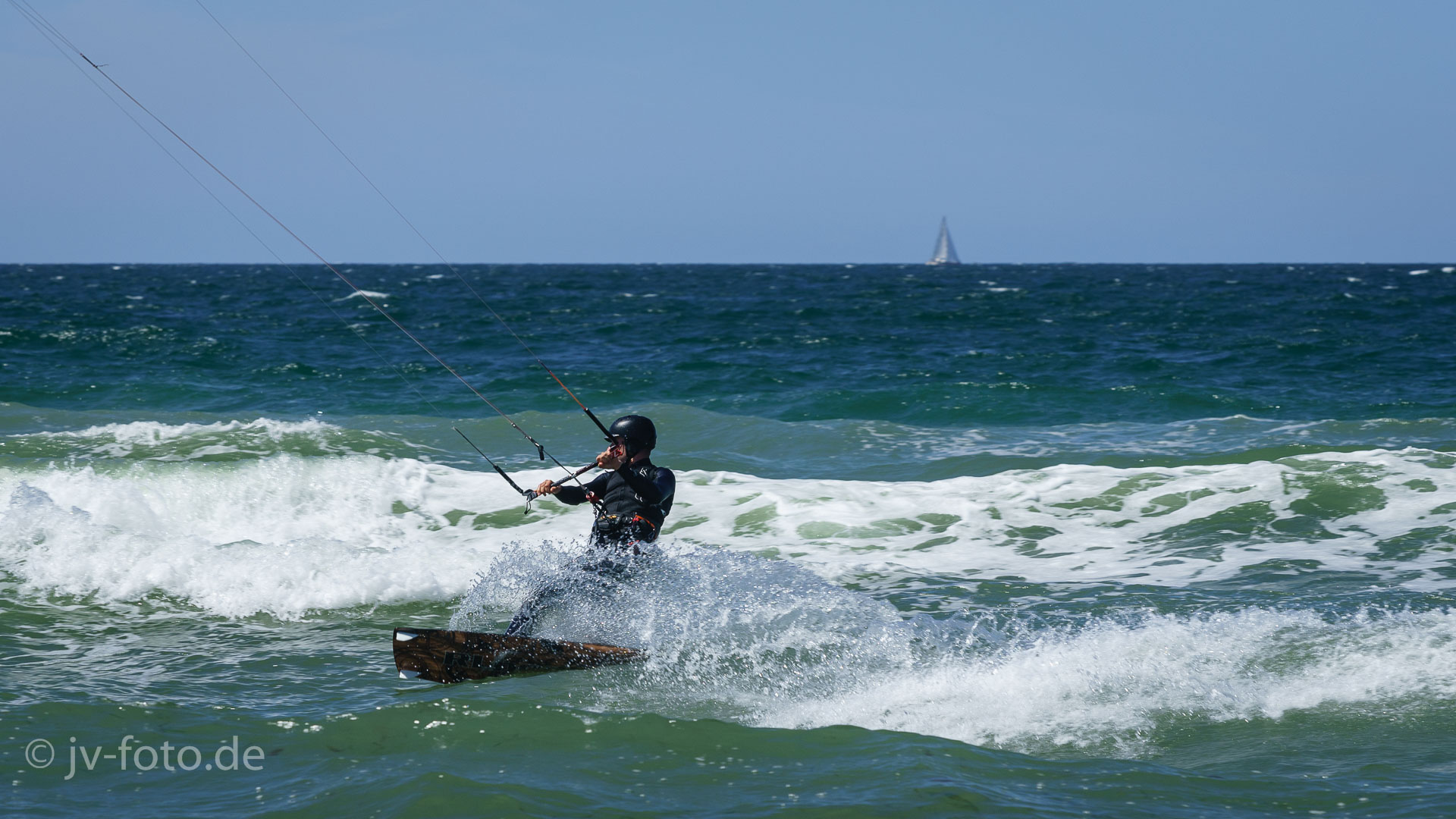 Kiter in der Ostsee