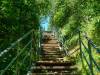 Die Treppe an der Teufelsschlucht