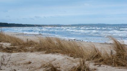 Am Strand von Binz