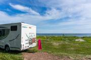 Stellplatz mit Meerblick