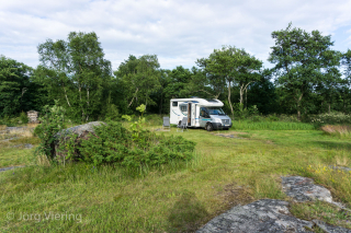Campingplatz auf Snäckö