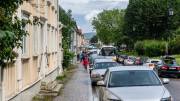 Verkehrschaos in Gränna