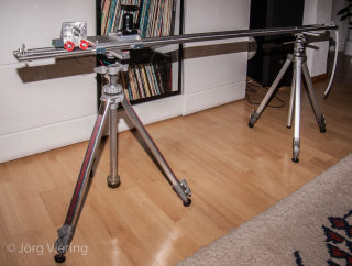Kamera Slider im Bau