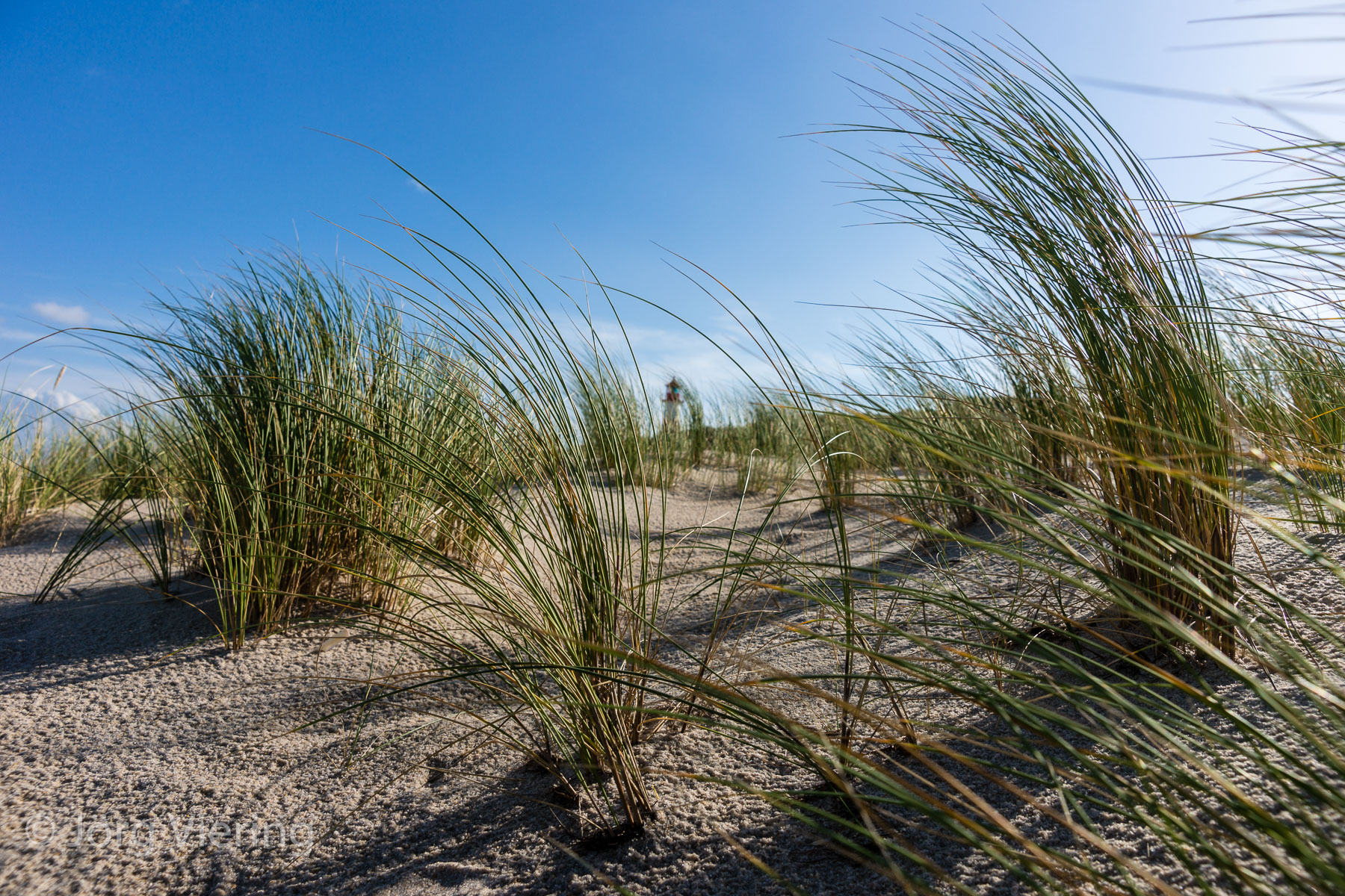 Am Strand beim Leuchtturm List Ost