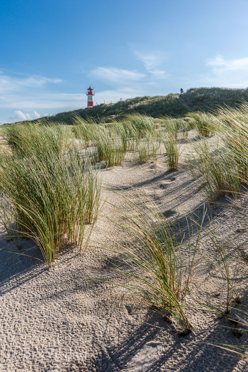Am Strand beim Leuchtturm List Ost