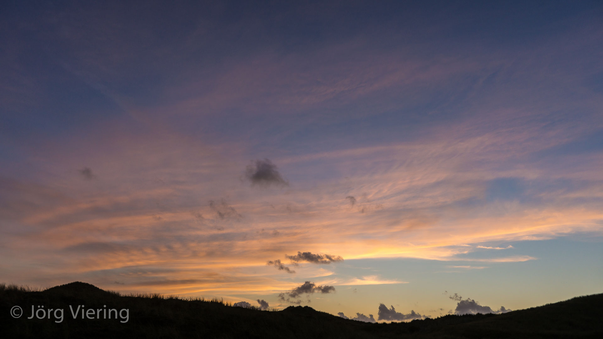 Sonnenuntergang bei Wenningstedt