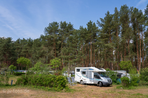 Am Campingplatz in Lütow