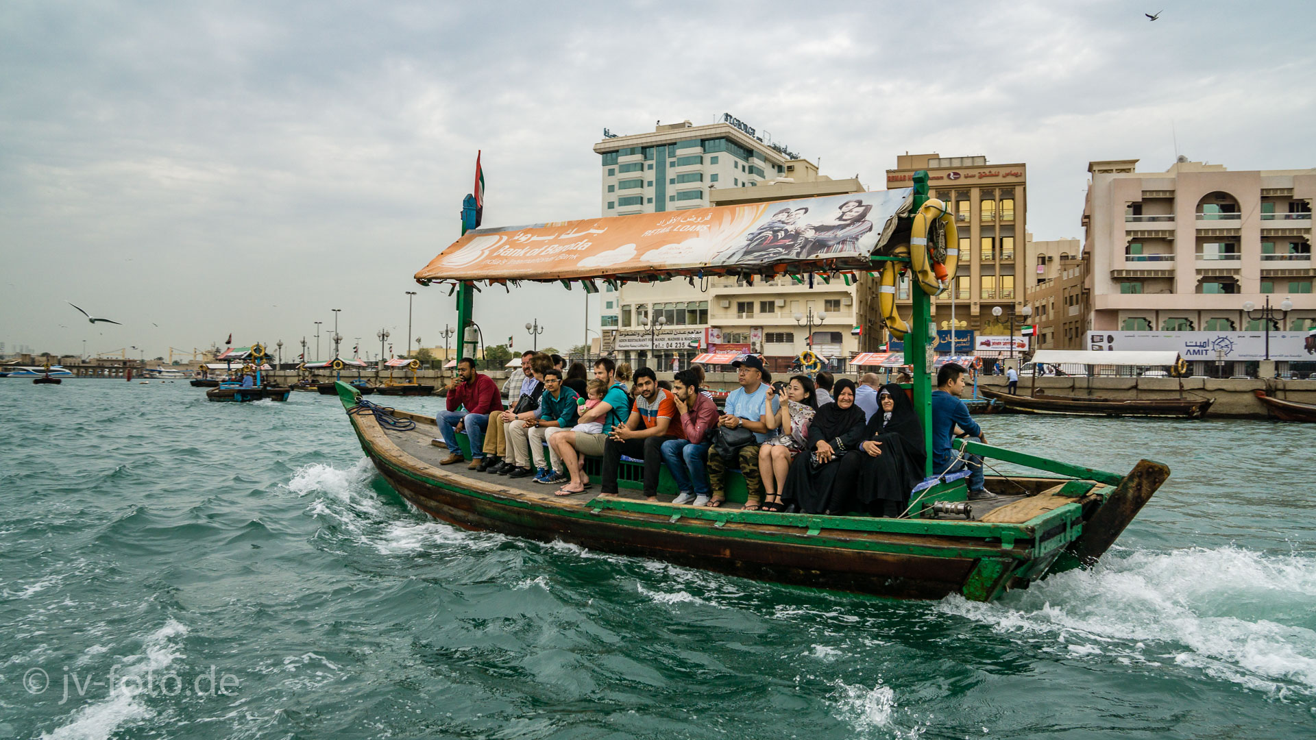 Abra auf dem Dubai Creek