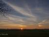 Sonnenuntergang am Stellplatz